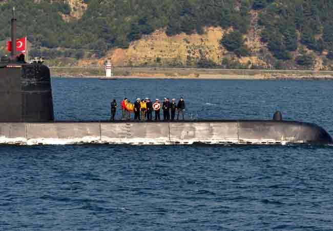 Victim marines of Dumlupınar submarine remembered