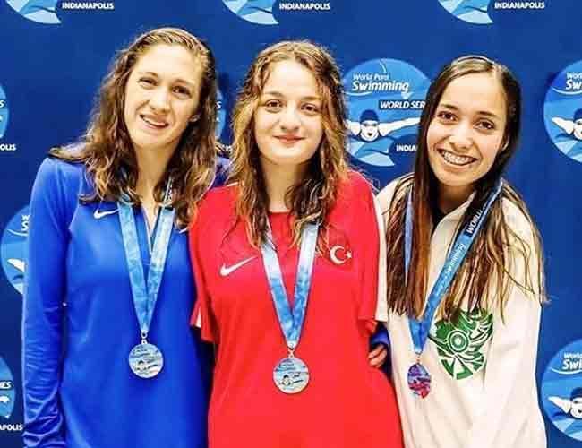 Turkish Paralympic swimmer wins gold in US