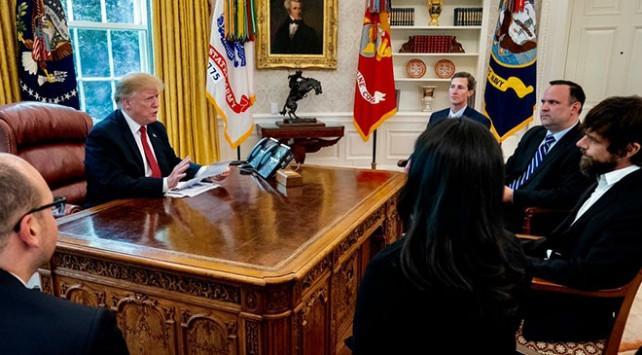 Trump meets Twitter CEO, complains about lost followers