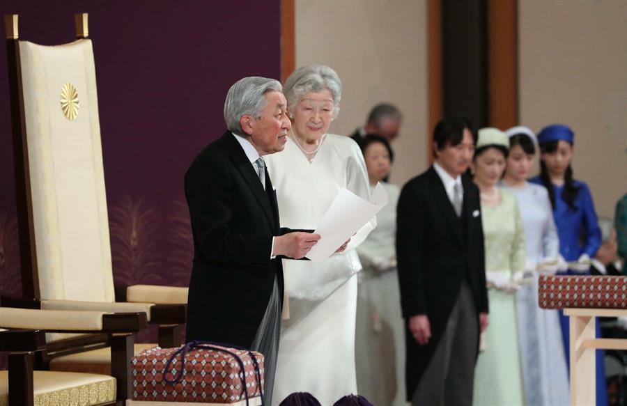 End of an era as Japans emperor abdicates