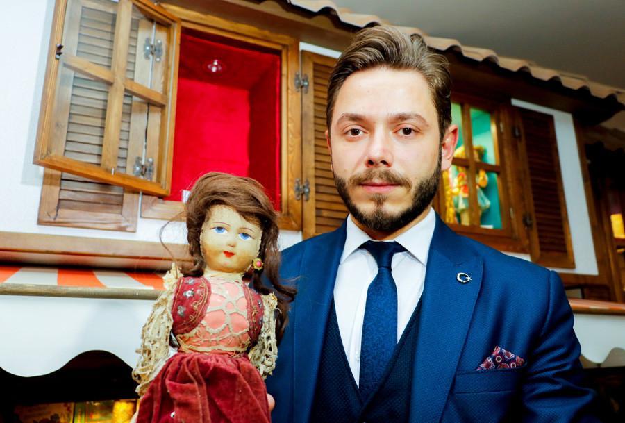 Hair of Holocaust victim on baby doll