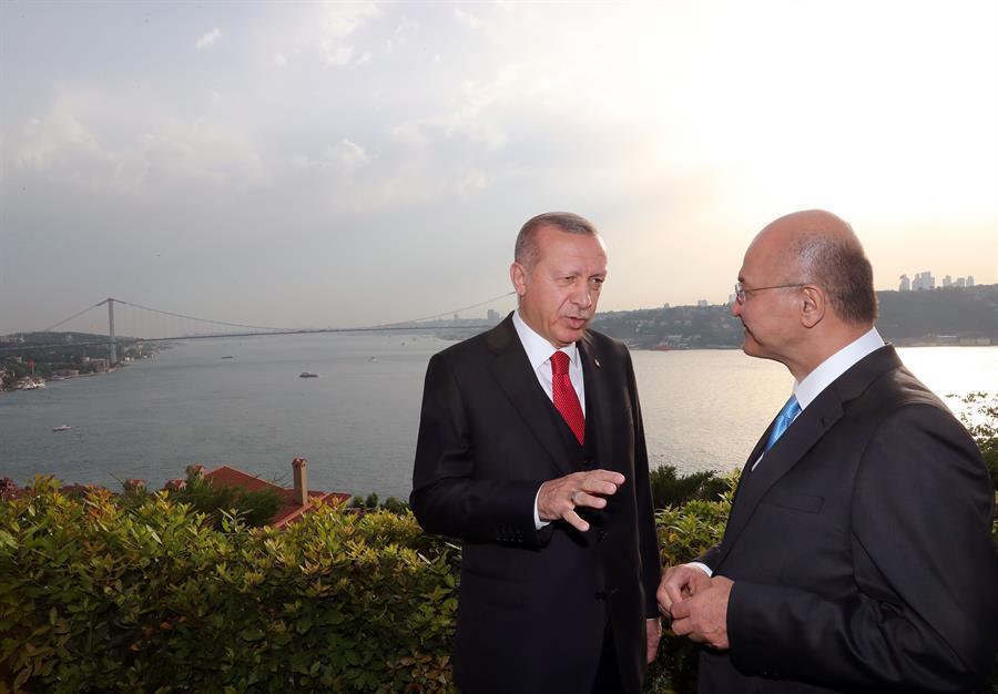 Turkish President meets Iraqi counterpart