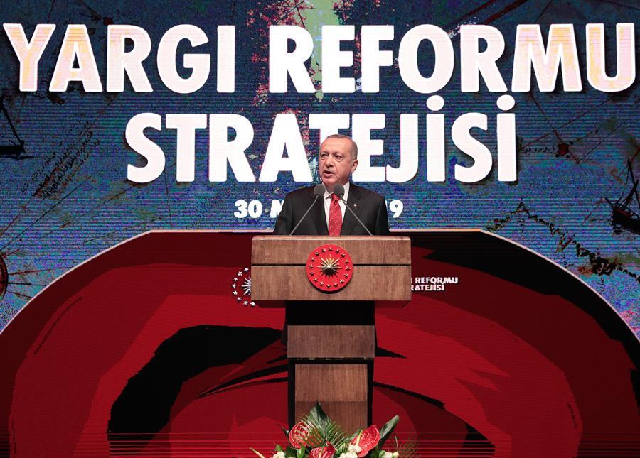 President Erdoğan vows major judicial reforms
