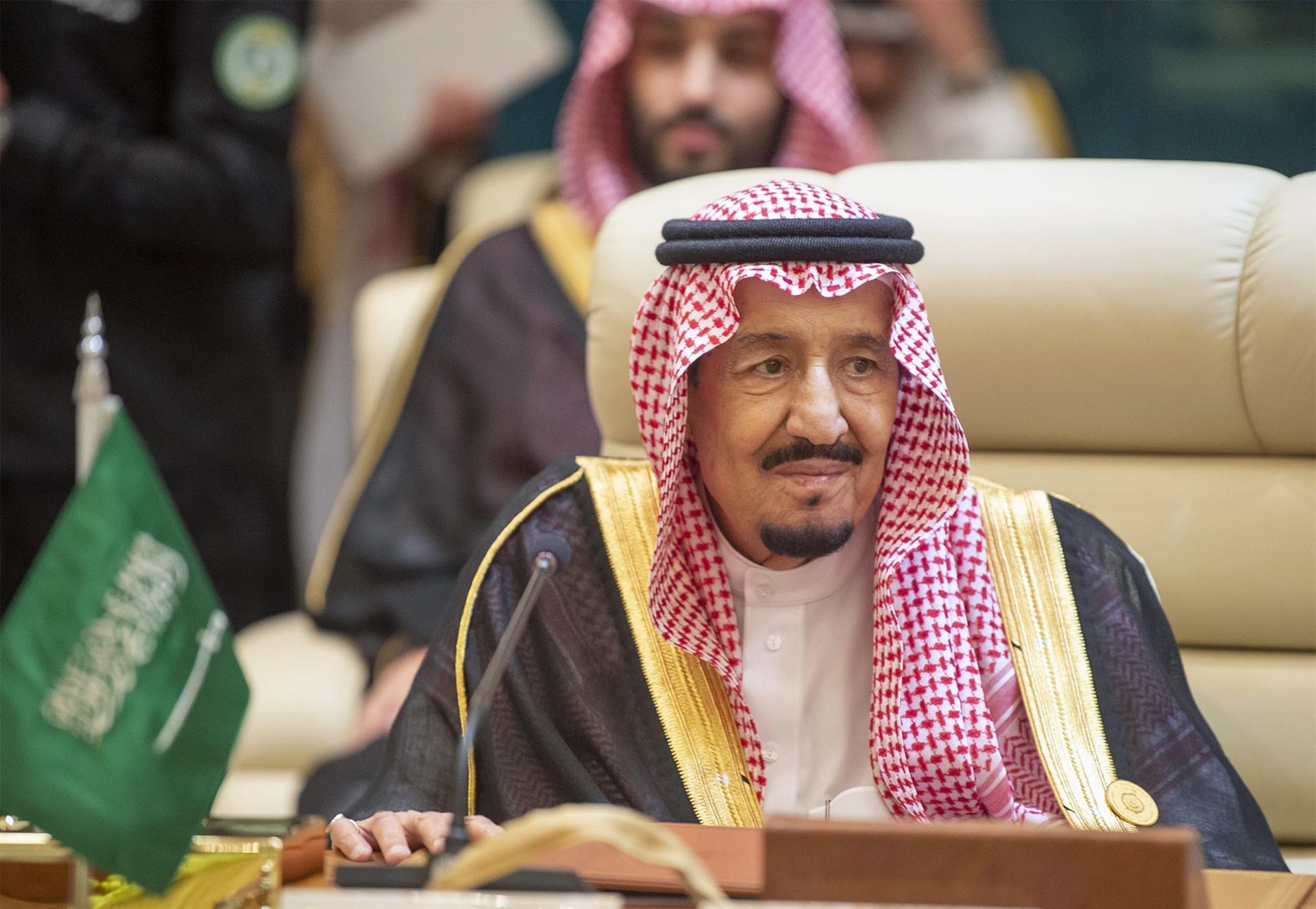Saudi king demands firm Arab stand on Irans criminal