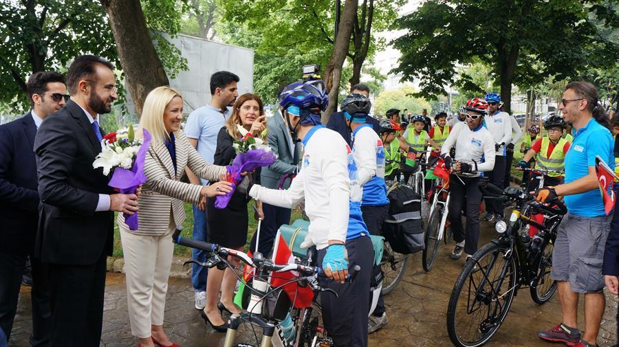 Afghan bikers pedal for Turkey-Afghanistan friendship