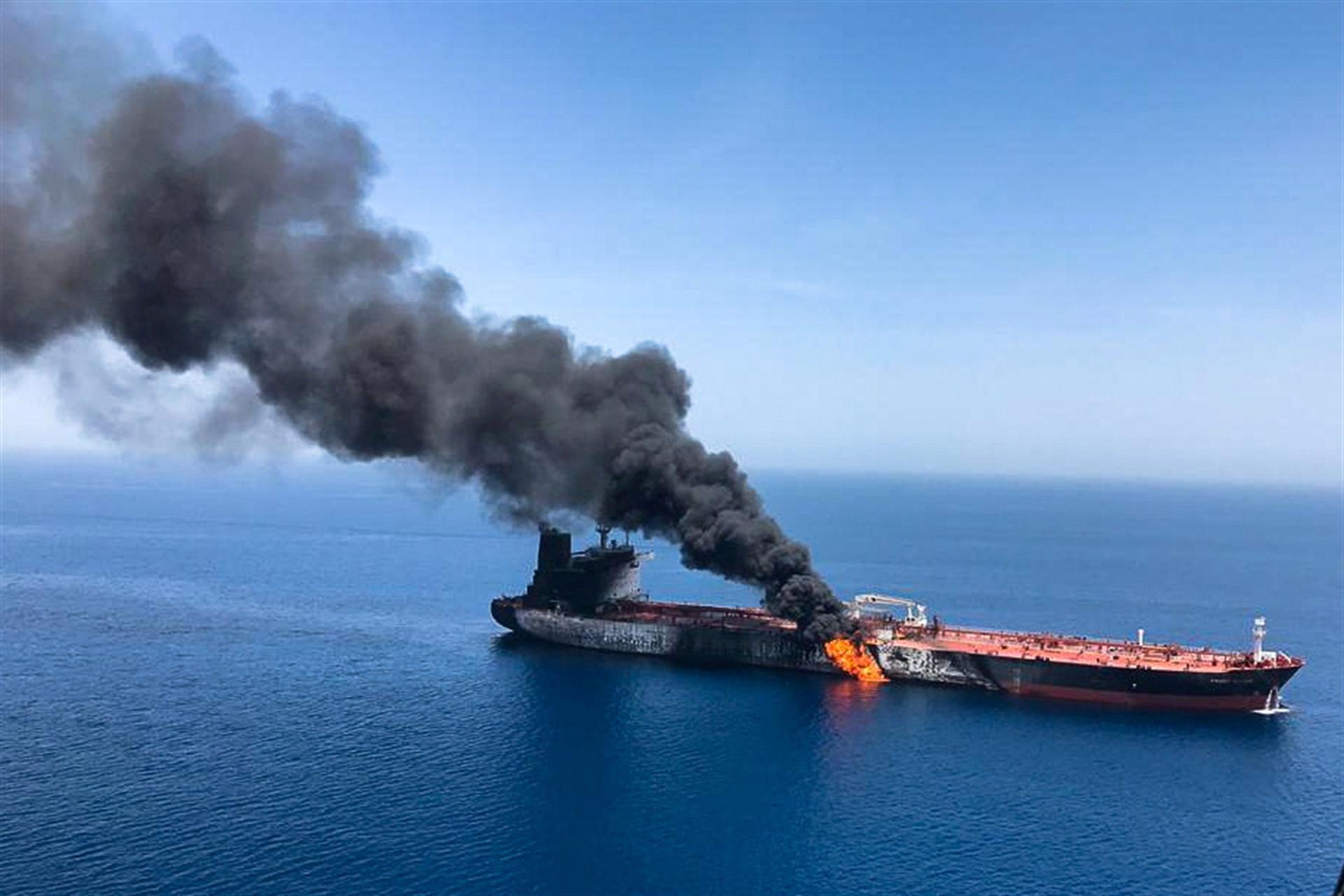 Iran denies tankers attack as tensions soar