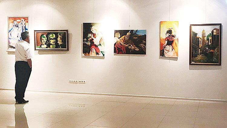 Prisoners’ paintings on exhibit at Istanbul courthouse