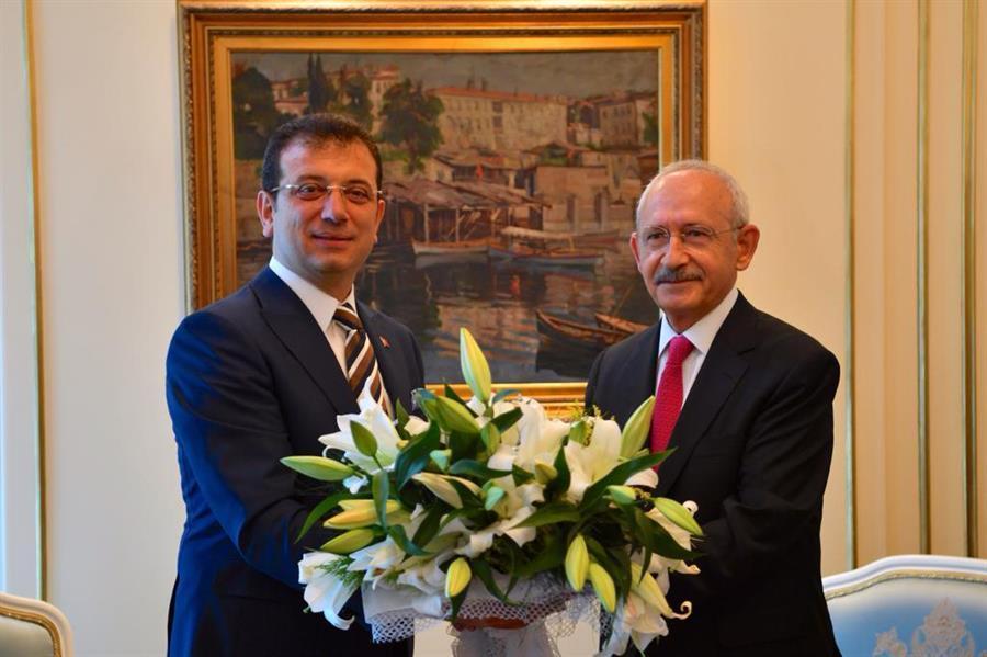 CHP head pays visit to Istanbul mayor