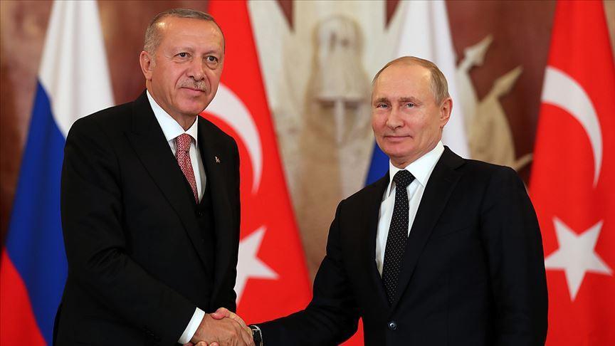 Erdoğan offers condolences to Putin over sub fire