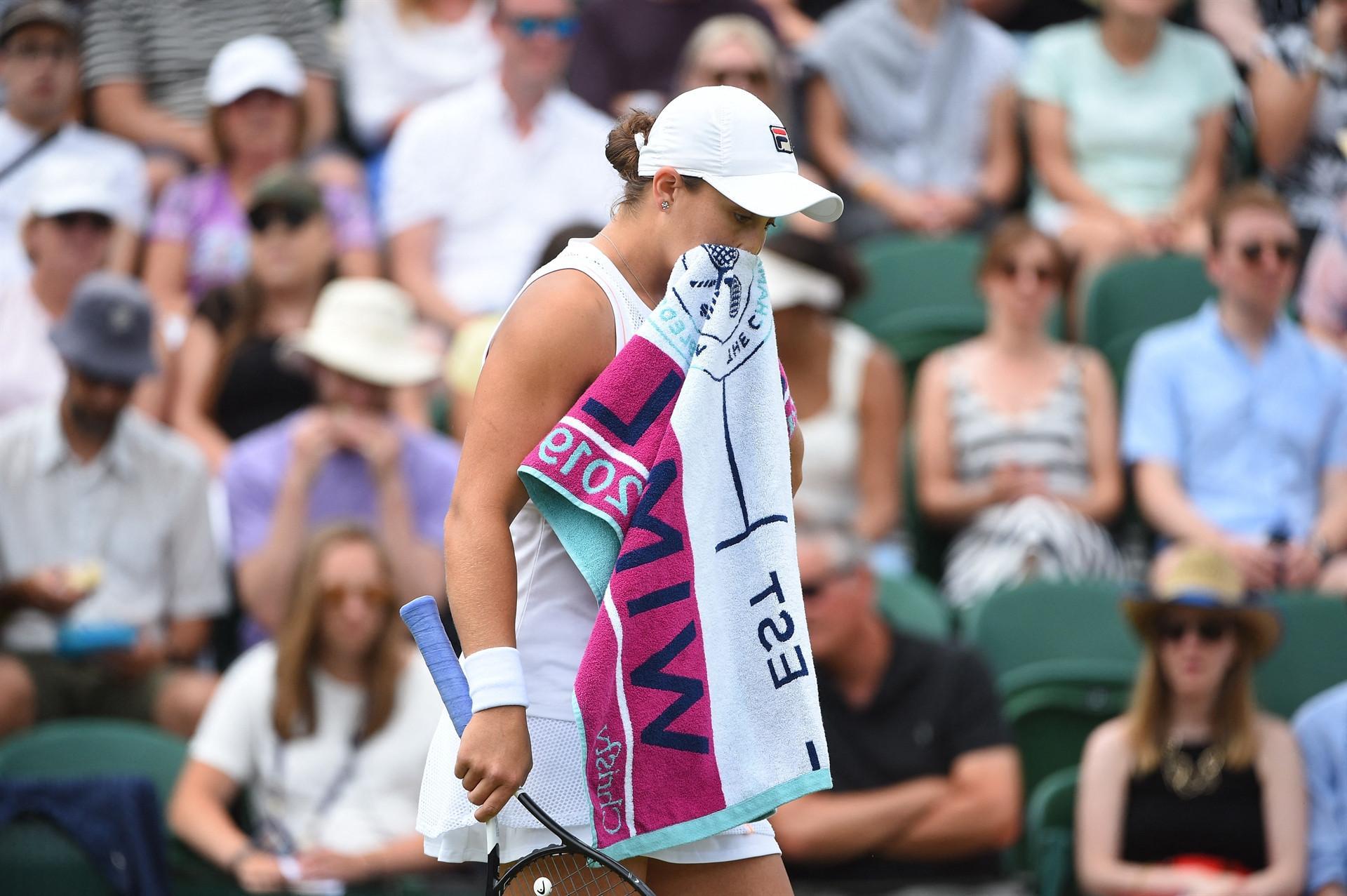 Bartys Wimbledon party over but world No.1 looks ahead with hope