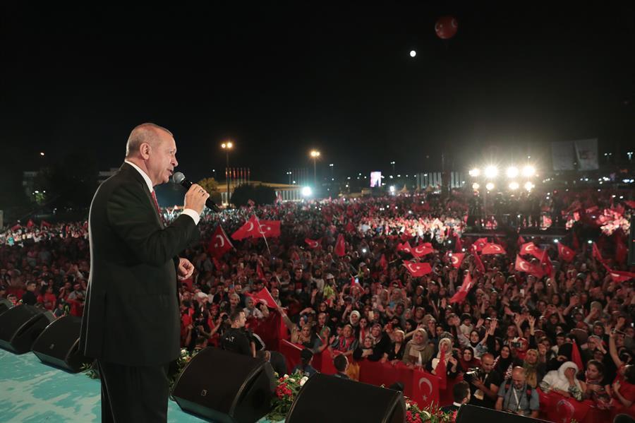 No network of traitors will disrupt unity in Turkey: Erdoğan