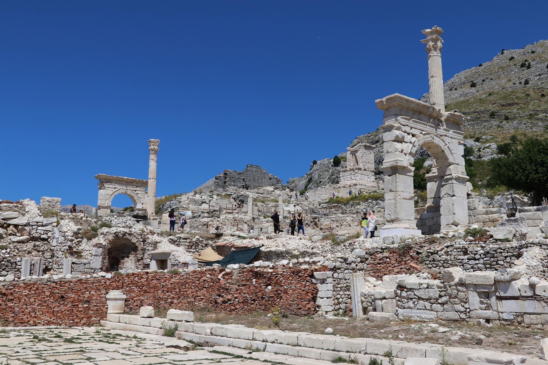Sagalassos’ intriguing history draws tourists