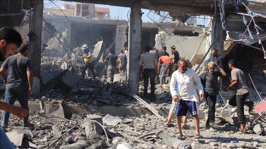 Assad, Russian airstrikes kill 50 in Idlib