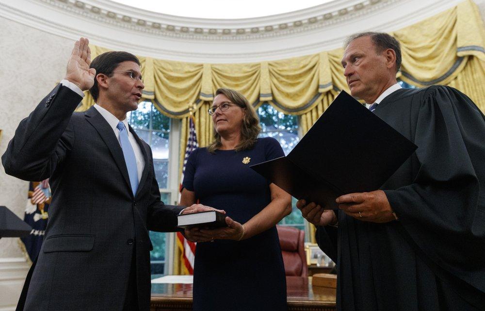Senate confirms Army veteran Mark Esper secretary of defense