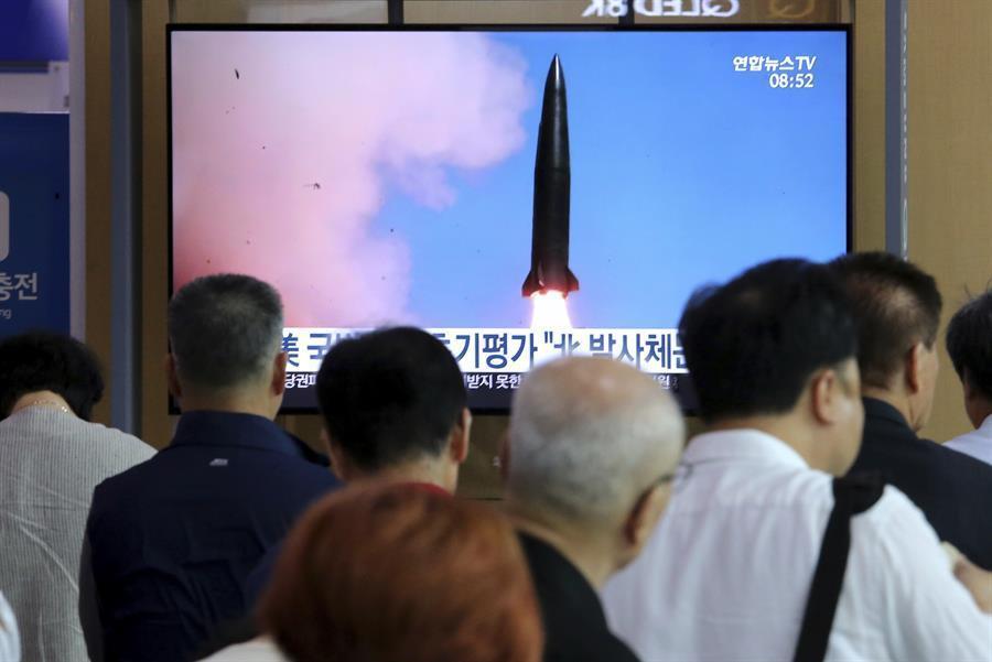 N Korea test fires short-range missiles, casts doubt on nuclear talks