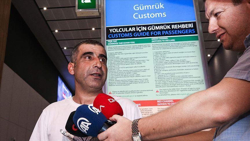 2 freed Turkish hostages return home from Nigeria