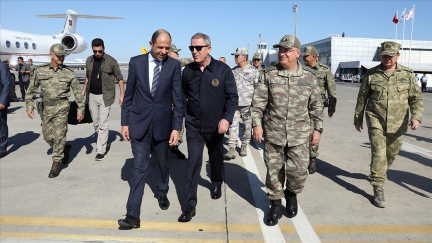 Turkey not to allow usurpation of Turkish Cypriot rights: Defense Minister