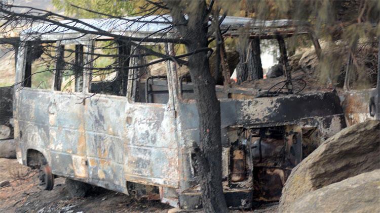 Suspect detained over Marmara Island blaze
