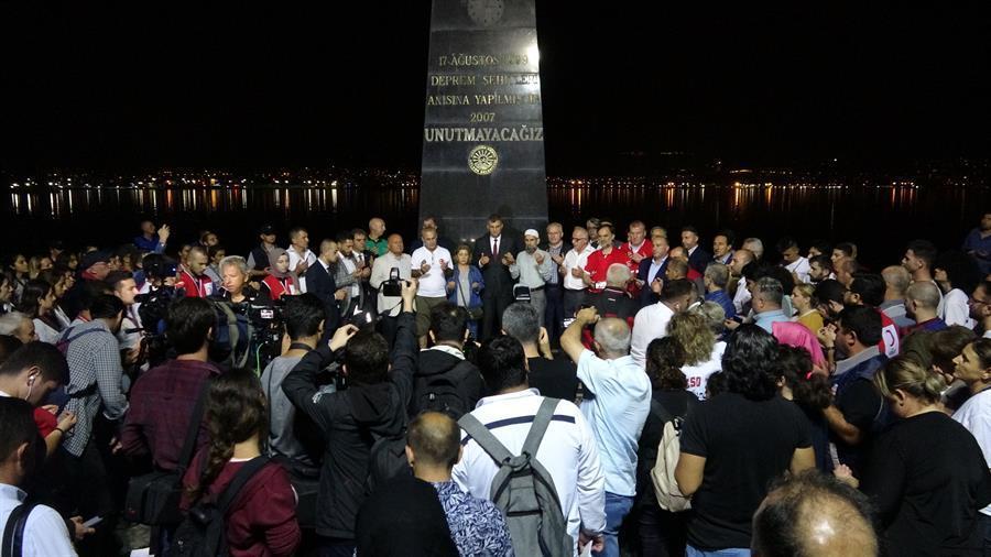 Turkey marks 20th anniversary of Marmara earthquake