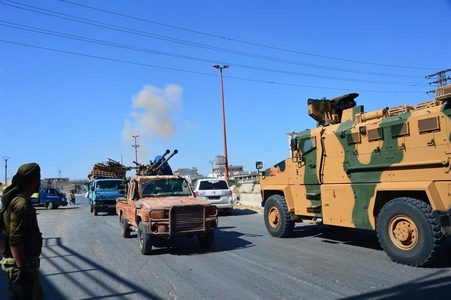 Turkey ‘strongly’ condemns strike on its military convoy in Syria