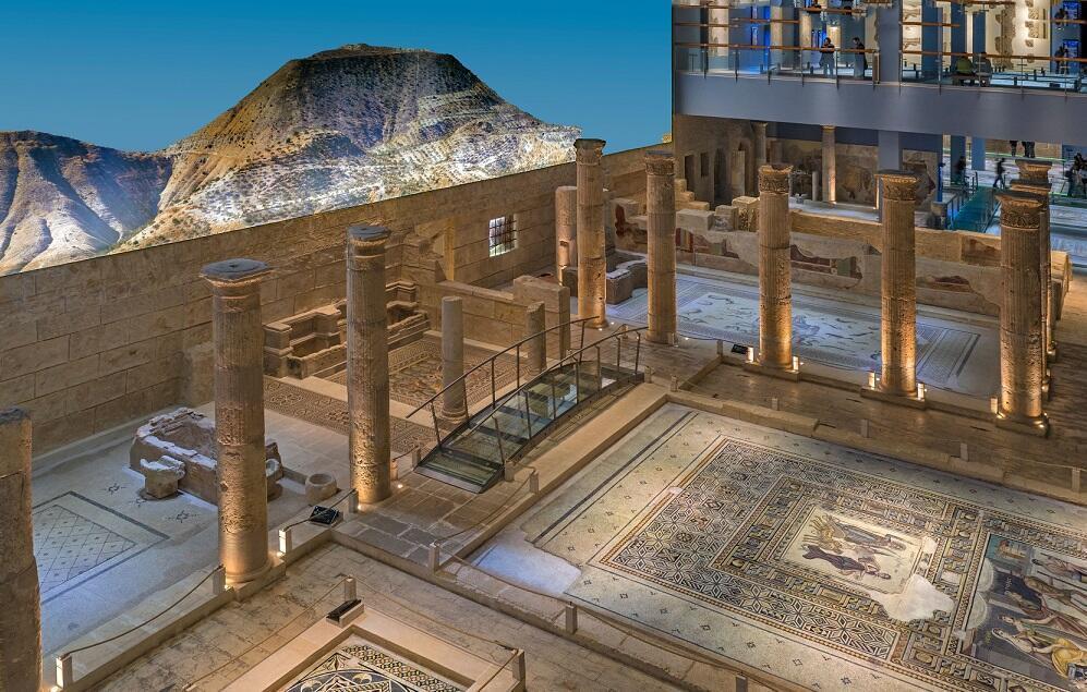 Record number of tourists visit Turkish mosaic museum