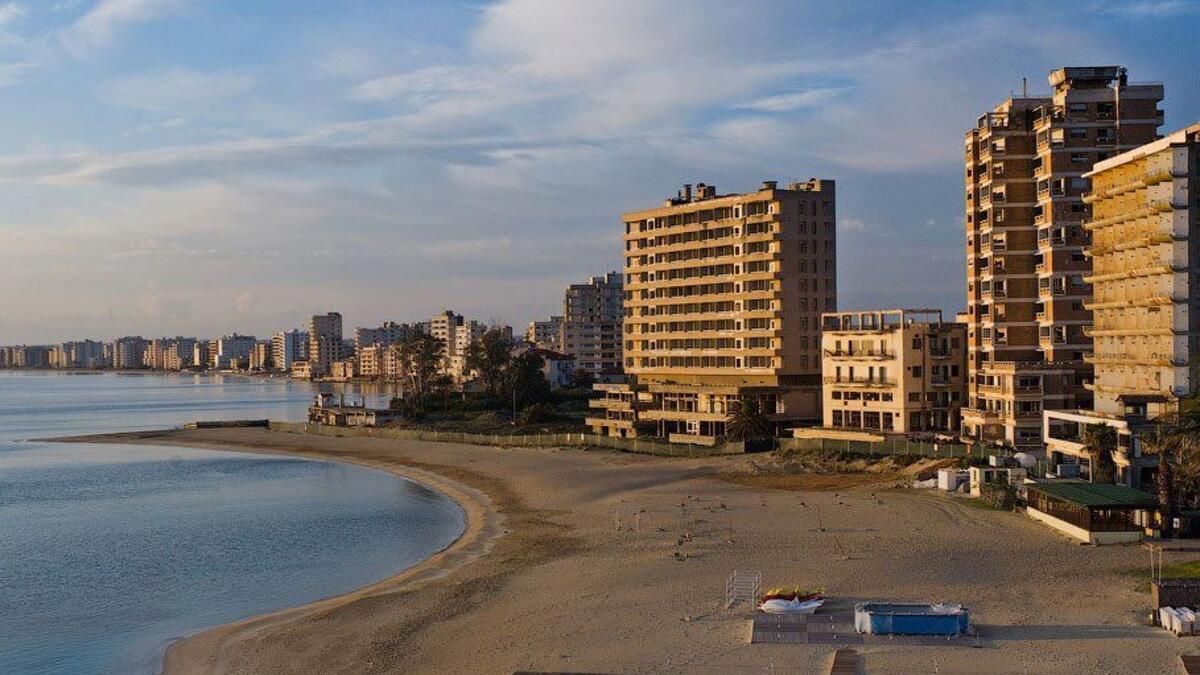 Turkish official inspects abandoned Varosha in Cyprus