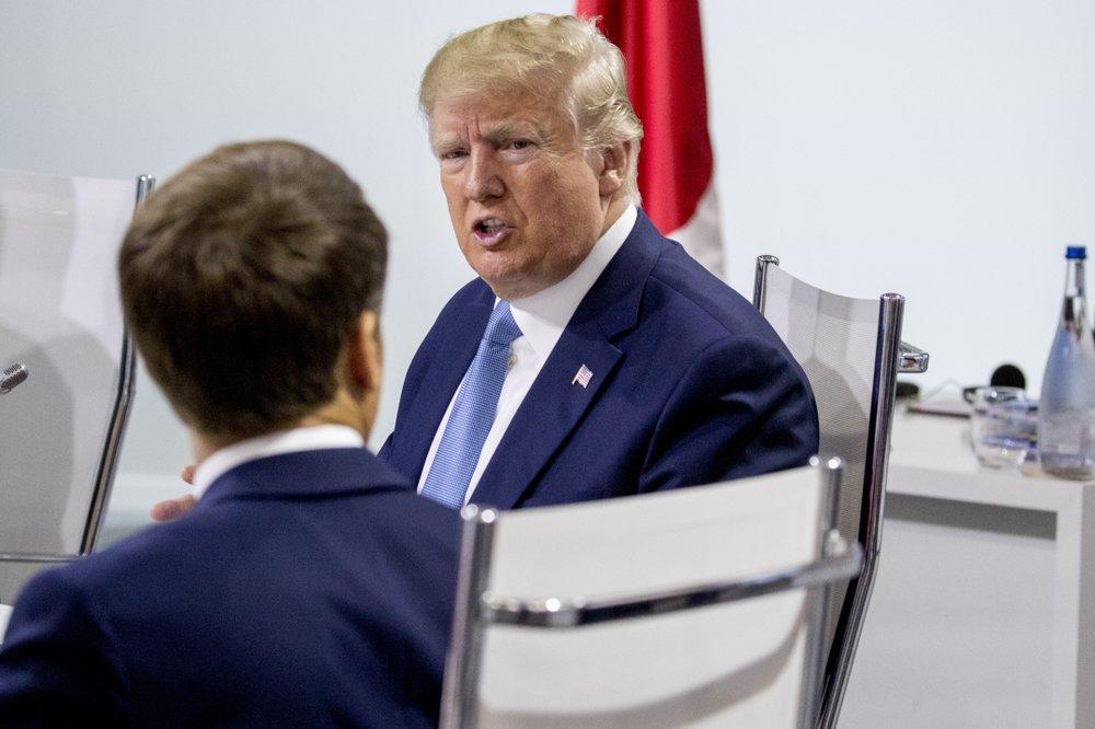 G-7 cracks emerge on Iran as Trump contests French role