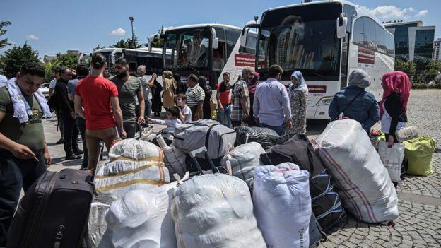 Over 16,000 irregular migrants leave Istanbul
