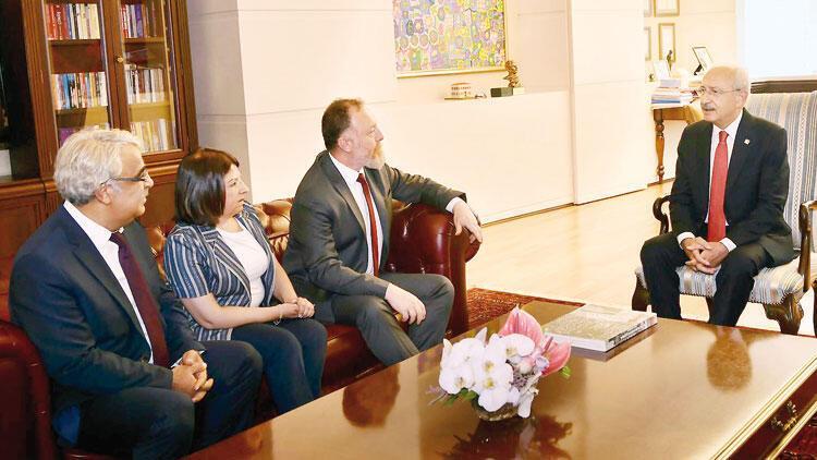 HDP delegation pays visit to main opposition CHP chief