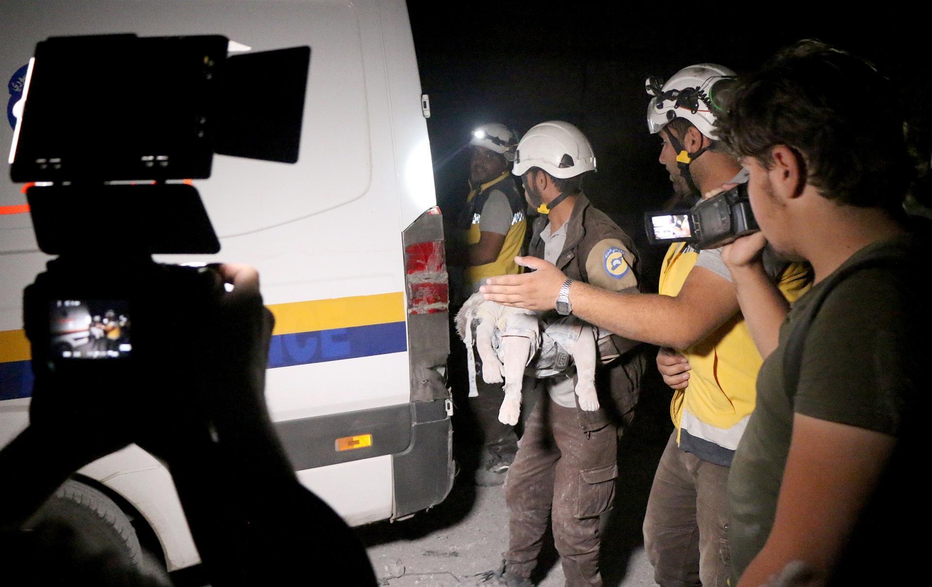 Syrian regime attacks kill 5 children in Idlib