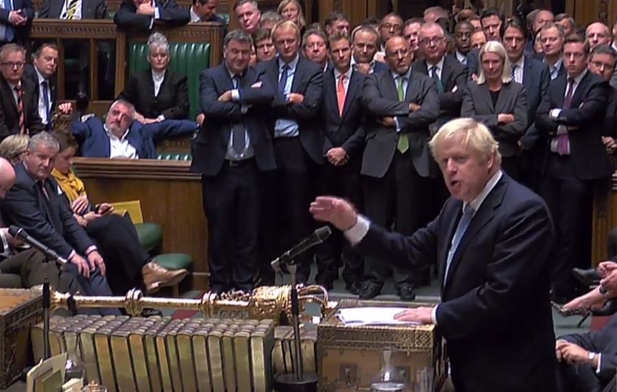 Johnson tells parliament: You can tie my hands, but I will not delay Brexit