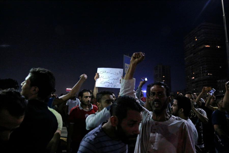 Anti-Sisi protests break out in Egypt