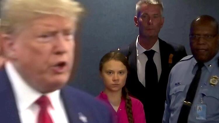 Trump slammed for trolling Greta Thunberg climate speech