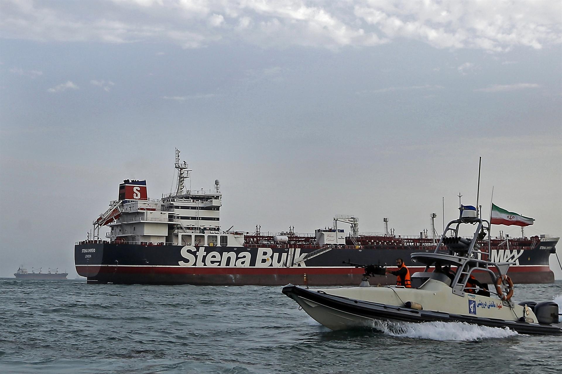 Iran says seized British-flagged tanker free to leave
