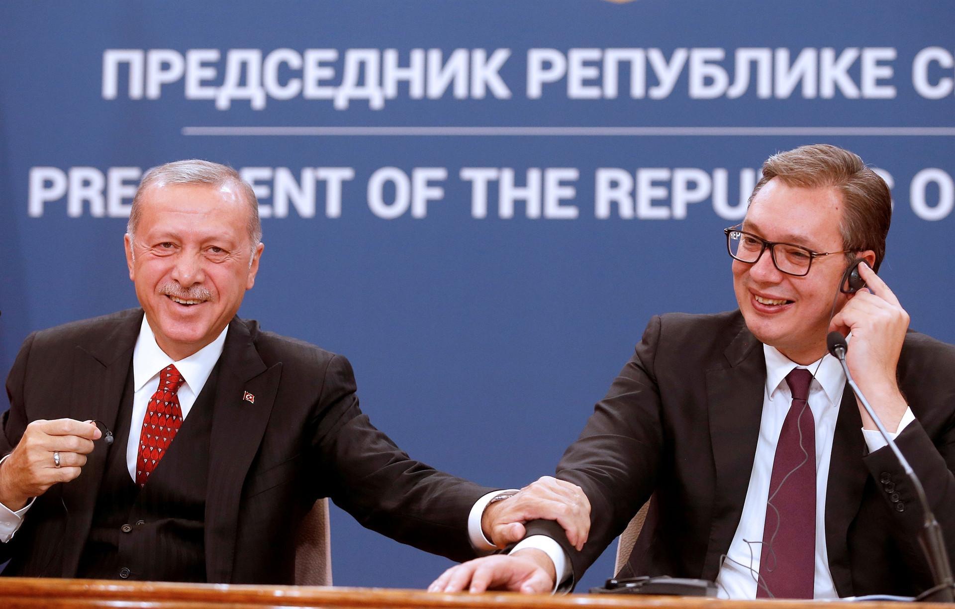 Turkey wants to deepen ties with Serbia: Erdoğan