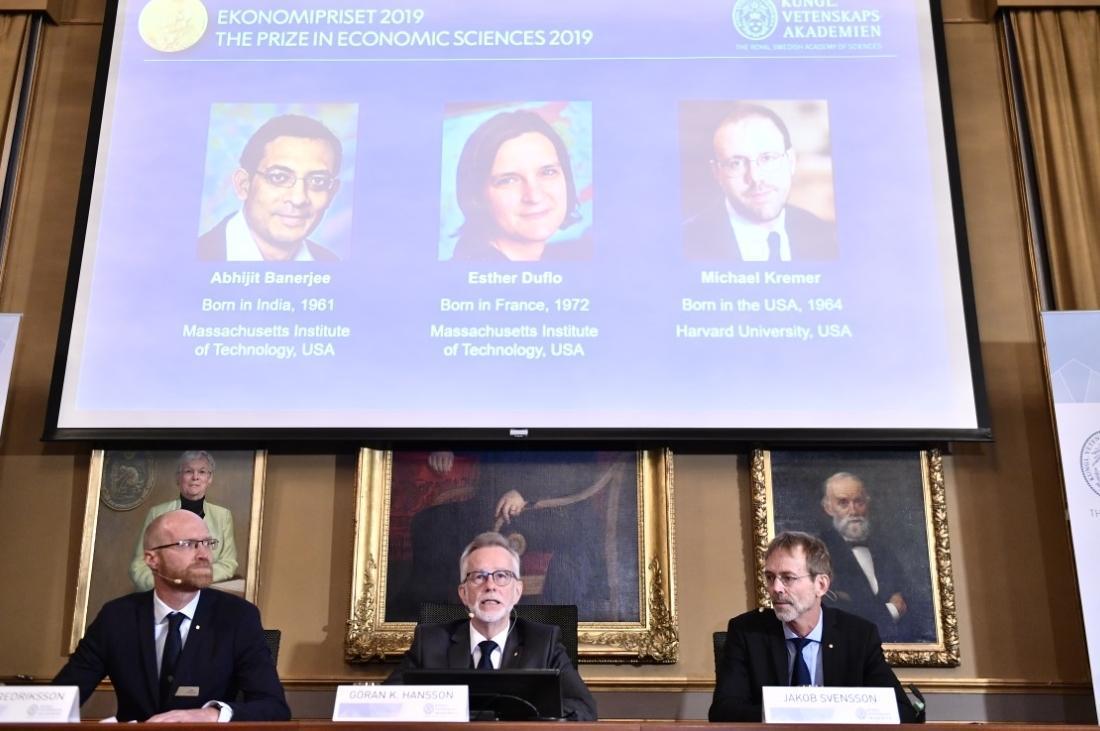 Nobel prize in economics won by Banerjee, Duflo, Kremer
