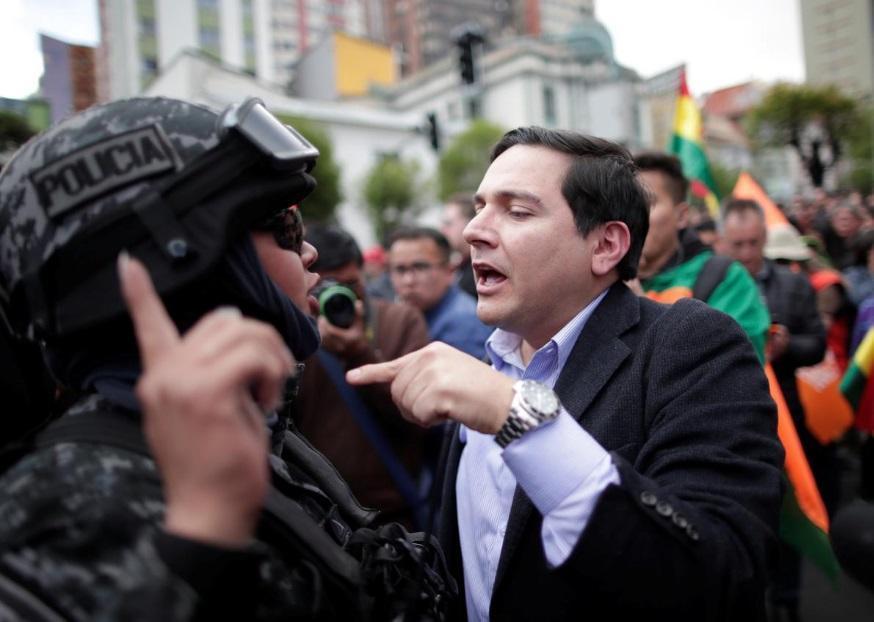 Clashes erupt in Bolivia as Morales accused of election fraud
