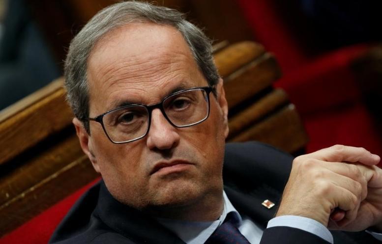 Catalan regional leader asks Spain for dialogue on self-determination