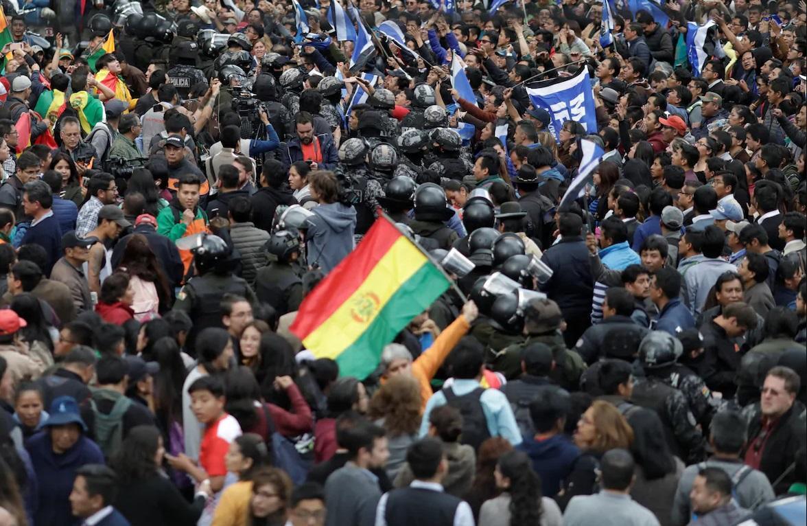 Riots erupt in Bolivia after Evo Morales victory