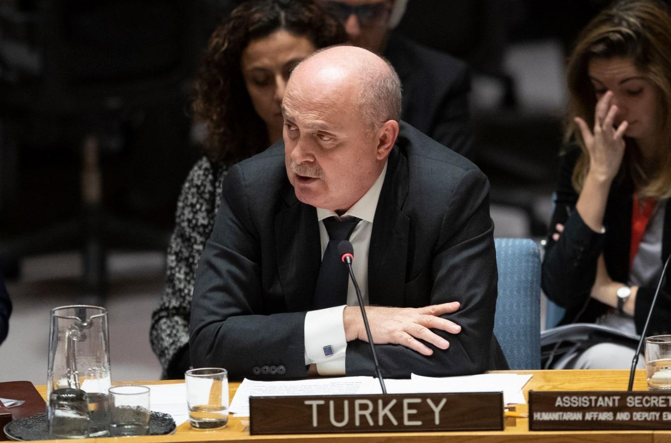 Turkish envoy reaffirms Syria op in line with intl law