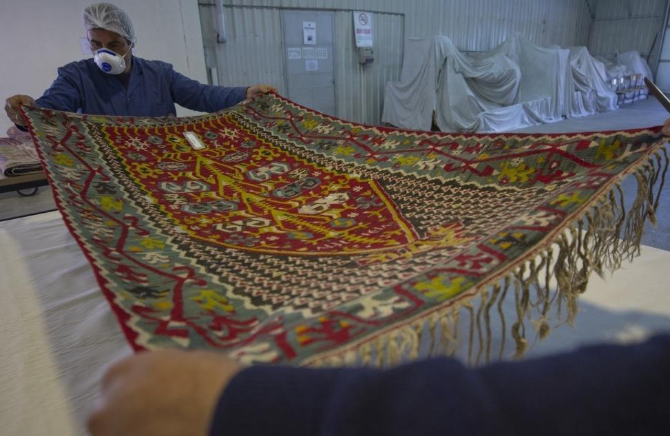 Exquisite postmortem rugs brought under care