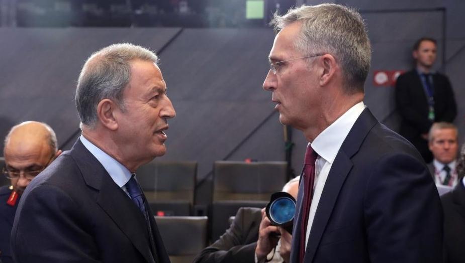 Turkish defense minister holds talks with US, European counterparts on Syria op