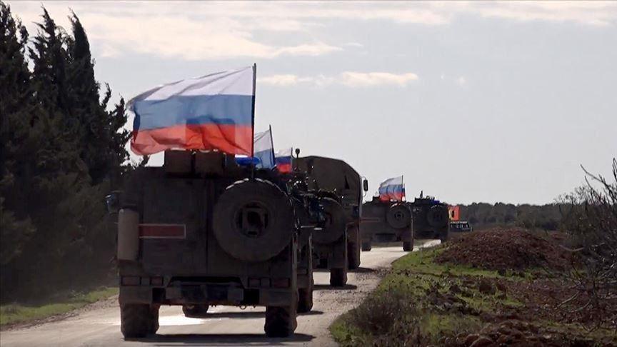 Russian military police get armored vehicles in Syria