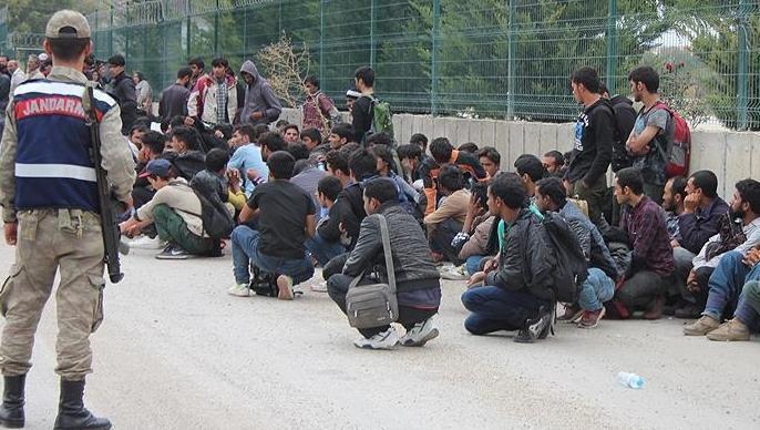 Over 1,800 irregular migrants held in NW Turkey