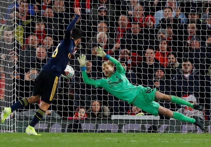 Liverpool stroll into League Cup with 5-4 penalty shootout win over Arsenal