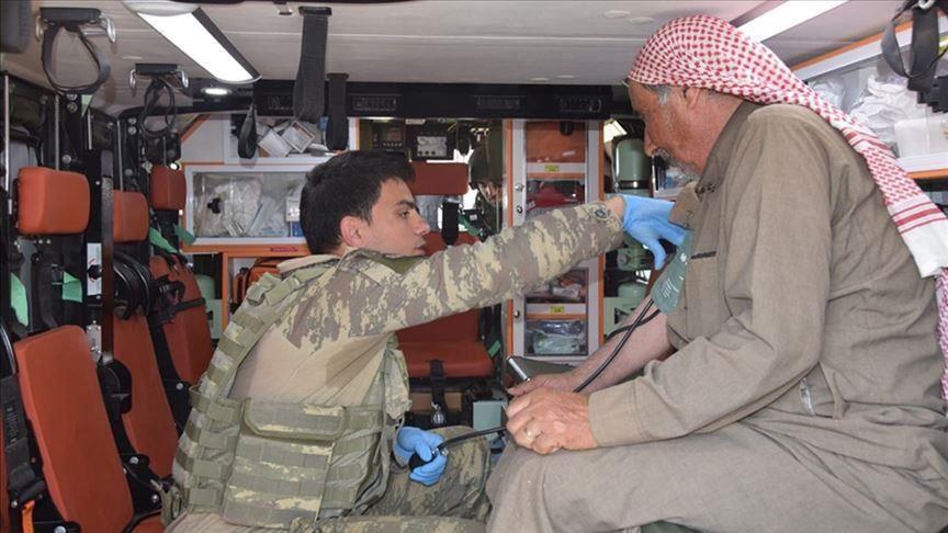 Turkey provides health checks to civilians in N Syria