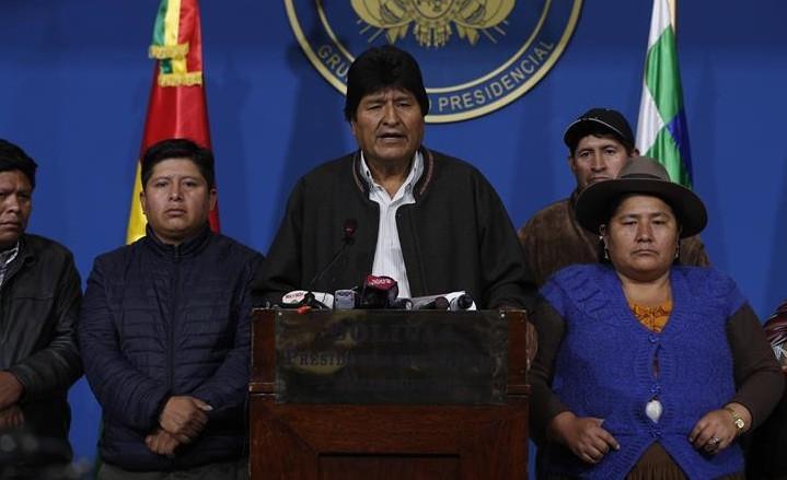 Bolivias Morales resigns after protests, lashes out at coup