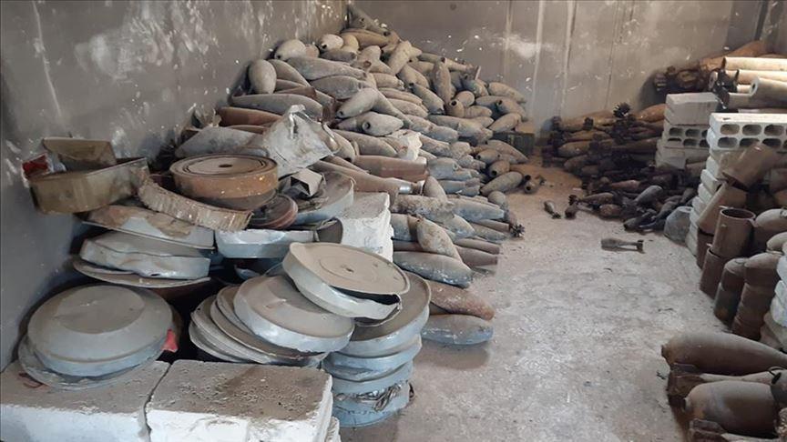 Turkey finds YPG/PKK mine storage facility in N Syria