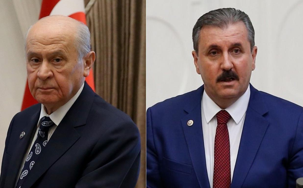 MHP, BBP leaders lend support to Erdoğans US visit