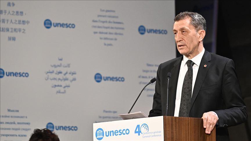 UNESCO can trust Turkey, says education minister